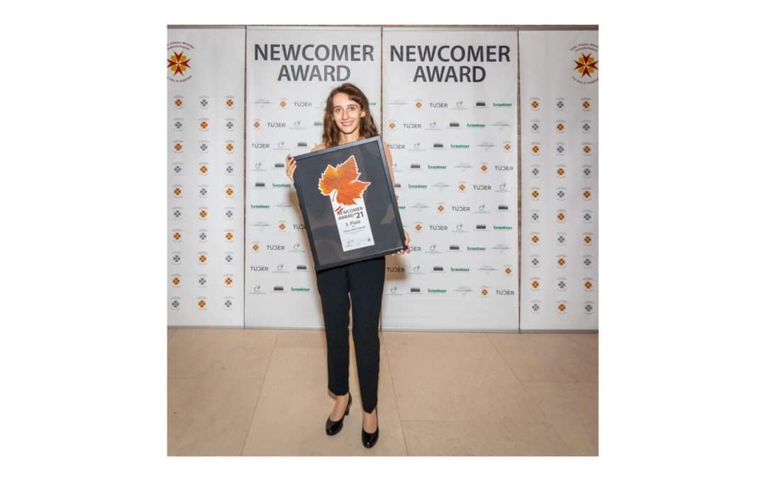 3. Platz beim Newcomer-Award 2021